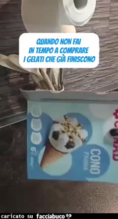 Quando non fai in tempo a comprare i gelati che già finiscono