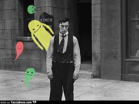 Buster Keaton e i fantasmini mattacchioni