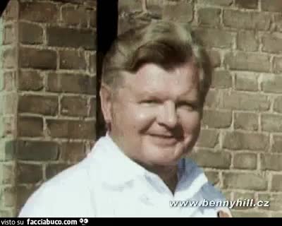 Benny Hill smile