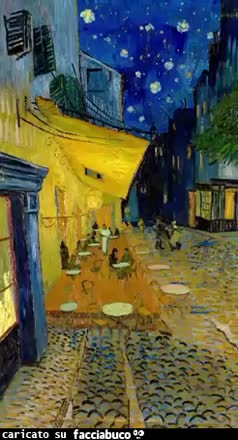 Dentro a un dipinto di Van Gogh