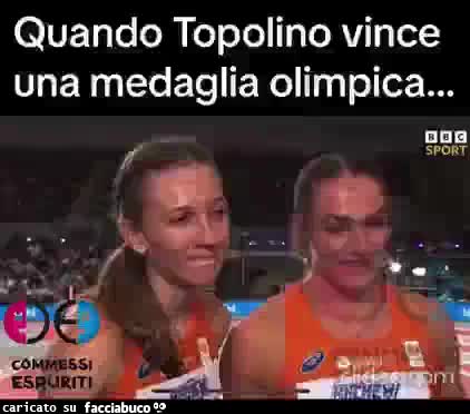 Quando topolino vince una medaglia olimpica